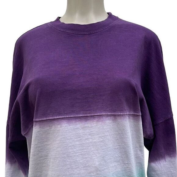Siesta Key Top Long Sleeve Shirt Medium Unisex Comfort Colors Purple Heavyweight - Picture 3 of 11